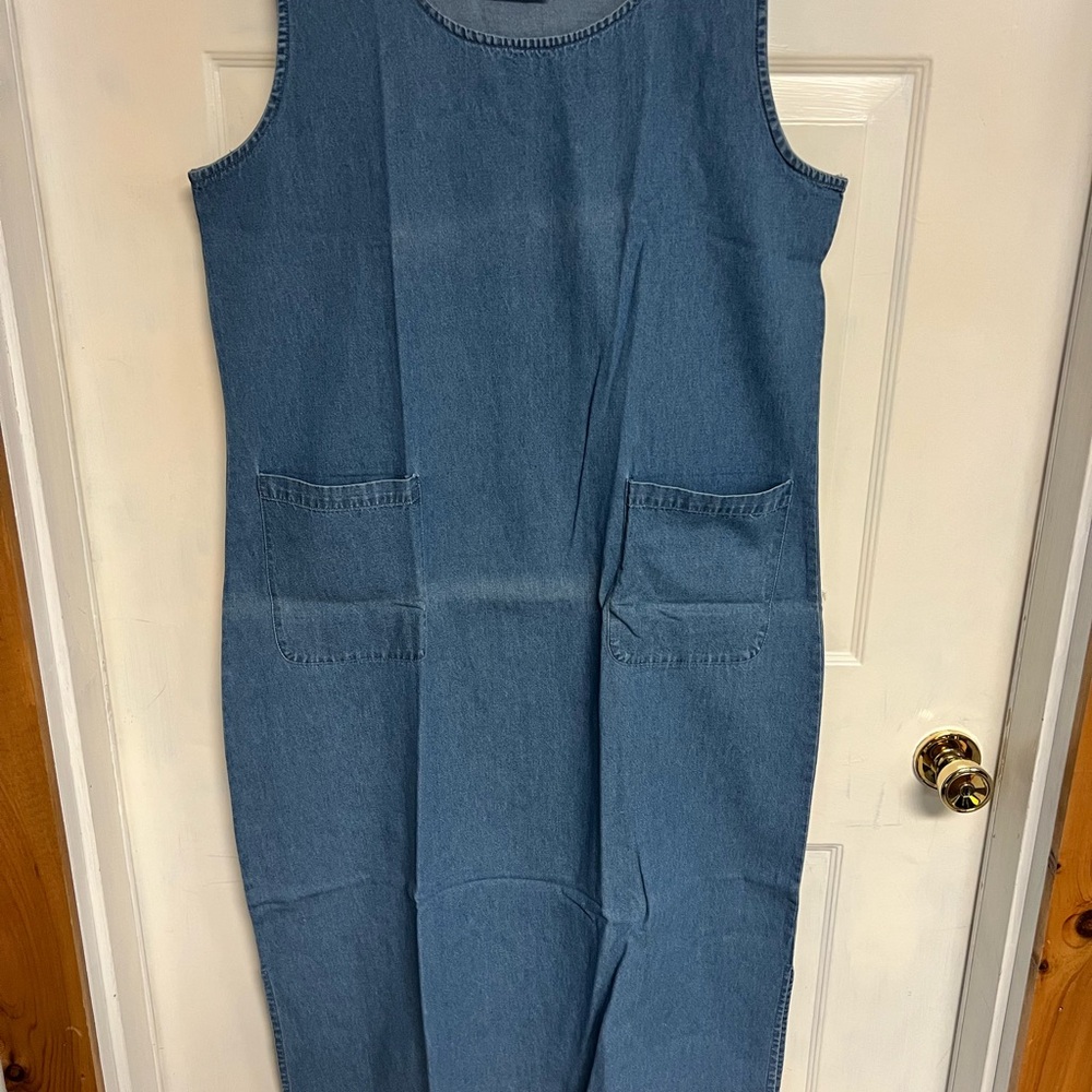 Denim Sleeveless Dress